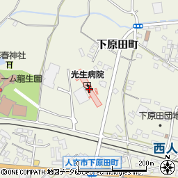 熊本県人吉市下原田町西門1125周辺の地図