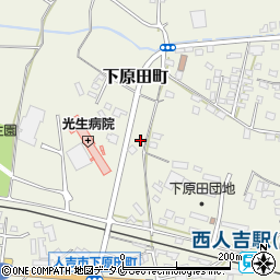 熊本県人吉市下原田町2163周辺の地図