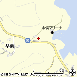 熊本県水俣市大迫早栗周辺の地図