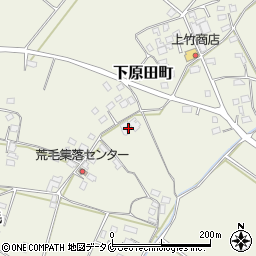 熊本県人吉市下原田町荒毛1883周辺の地図