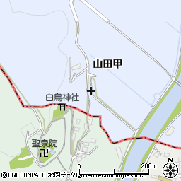 熊本県球磨郡山江村山田甲5-1周辺の地図