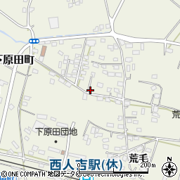 熊本県人吉市下原田町荒毛2091-8周辺の地図