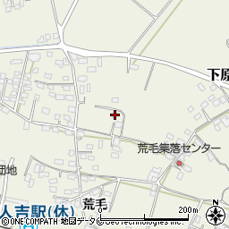 熊本県人吉市下原田町荒毛2082-3周辺の地図