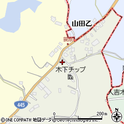 熊本県人吉市願成寺町1789周辺の地図