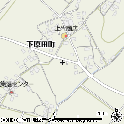 熊本県人吉市下原田町羽田417周辺の地図