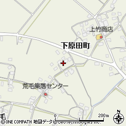 熊本県人吉市下原田町荒毛1889周辺の地図