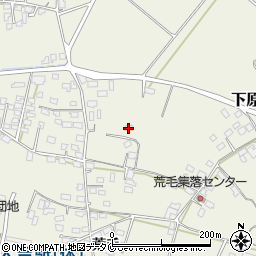 熊本県人吉市下原田町荒毛2076-2周辺の地図