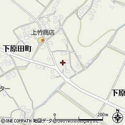 熊本県人吉市下原田町羽田393周辺の地図