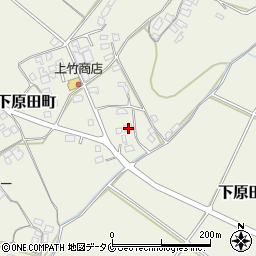熊本県人吉市下原田町羽田392周辺の地図
