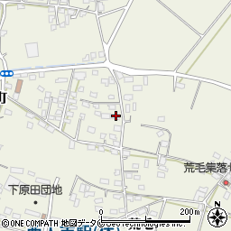 熊本県人吉市下原田町荒毛2093周辺の地図