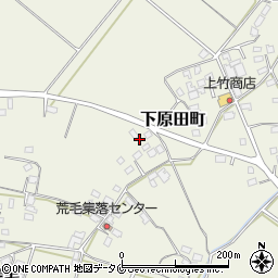 熊本県人吉市下原田町荒毛1886-4周辺の地図