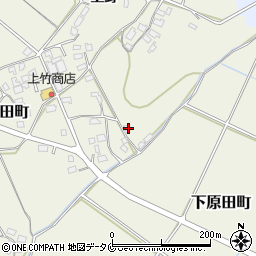 熊本県人吉市下原田町羽田445周辺の地図