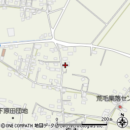 熊本県人吉市下原田町荒毛2081周辺の地図