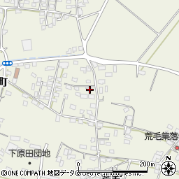 熊本県人吉市下原田町荒毛2095-4周辺の地図