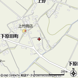 熊本県人吉市下原田町羽田386周辺の地図