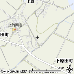 熊本県人吉市下原田町羽田446周辺の地図