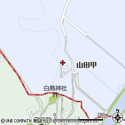 熊本県球磨郡山江村山田甲70周辺の地図