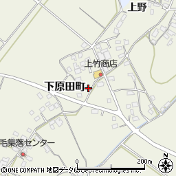 熊本県人吉市下原田町羽田378周辺の地図