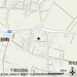 熊本県人吉市下原田町荒毛2098周辺の地図