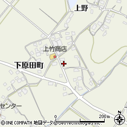 熊本県人吉市下原田町羽田周辺の地図