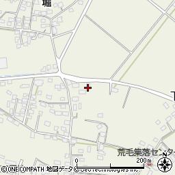 熊本県人吉市下原田町荒毛2077周辺の地図