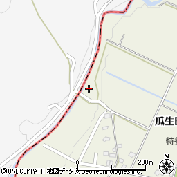 熊本県人吉市下原田町瓜生田942周辺の地図