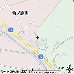 熊本県人吉市合ノ原町1822周辺の地図