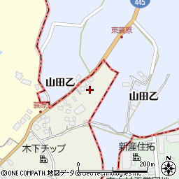 熊本県人吉市願成寺町1772周辺の地図