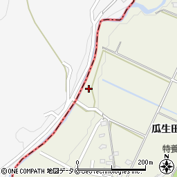 熊本県人吉市下原田町瓜生田941周辺の地図