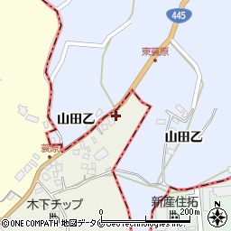熊本県人吉市願成寺町1771周辺の地図