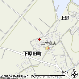 熊本県人吉市下原田町羽田309-1周辺の地図