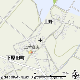 熊本県人吉市下原田町羽田322周辺の地図