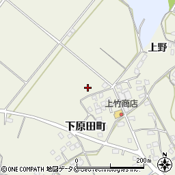 熊本県人吉市下原田町周辺の地図