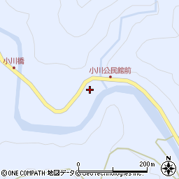 米良神社周辺の地図