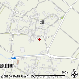 熊本県人吉市下原田町堀169周辺の地図