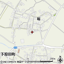 熊本県人吉市下原田町堀170周辺の地図