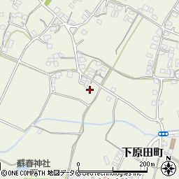 熊本県人吉市下原田町西門2222周辺の地図
