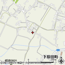 熊本県人吉市下原田町西門2222-1周辺の地図