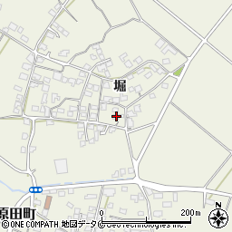 熊本県人吉市下原田町堀171周辺の地図
