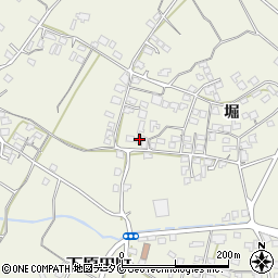 熊本県人吉市下原田町堀177周辺の地図