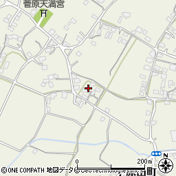 熊本県人吉市下原田町西門53周辺の地図