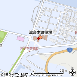 熊本県葦北郡津奈木町周辺の地図