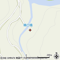 熊本県球磨郡球磨村三ケ浦甲周辺の地図