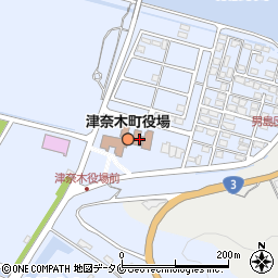 津奈木町　地域包括支援センター周辺の地図