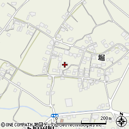 熊本県人吉市下原田町堀182周辺の地図