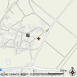 熊本県人吉市下原田町堀204周辺の地図