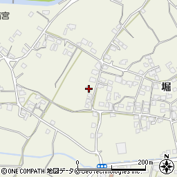 熊本県人吉市下原田町堀112周辺の地図