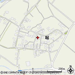 熊本県人吉市下原田町堀周辺の地図