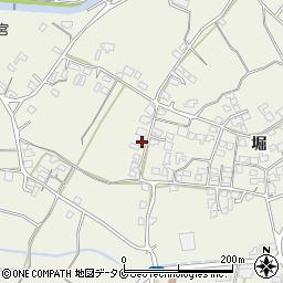 熊本県人吉市下原田町堀111周辺の地図