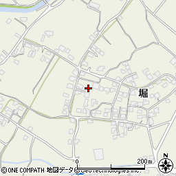 熊本県人吉市下原田町堀184周辺の地図